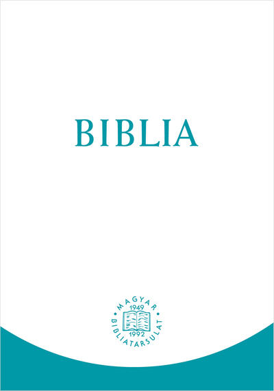 Biblia (RÚF 2014), középméret, kartonált, fehér-türkiz